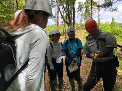 実際に見て、体験してみよう！　「林業体験・見学会」